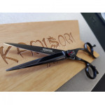 KAMISORI Left Black Diamond scissor in 5.5